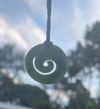 Load image into Gallery viewer, NEW ZEALAND GREENSTONE - POUNAMU -KORU DESIGN