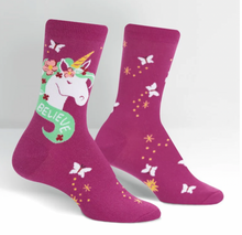 Load image into Gallery viewer, WOMEN'S CREW - BELIEVE IN MAGIC