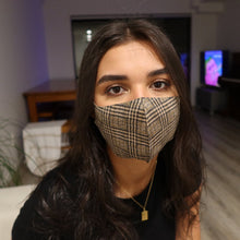 Load image into Gallery viewer, ANIMAL, BLACK ,PLAID - PACK OF 3