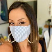 Load image into Gallery viewer, LULU POWDER BLUE GINHAM, SUMMER PINK, ELECTRIC ORANGE - PACK OF 3