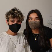 Load image into Gallery viewer, ANIMAL, BLACK ,PLAID - PACK OF 3