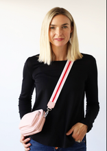 Load image into Gallery viewer, 3 ZIP POCKET CROSS BODY BAG
