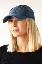 Load image into Gallery viewer, DENIM CAP - Dark Blue
