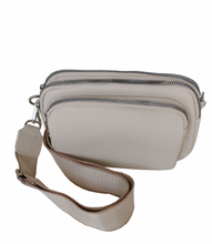 Load image into Gallery viewer, 3 ZIPNPOCKET CROSS BODY BAG
