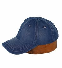 Load image into Gallery viewer, DENIM CAP - Dark Blue
