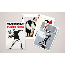 PLAYING CARDS PIATNIK - BANKSY