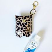 Load image into Gallery viewer, HAND SANITISER HOLDER - LEOPARD
