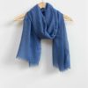 Load image into Gallery viewer, PLAIN AUTUMN SCARF - DENIM BLUE
