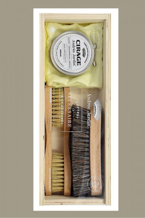 SHOE CARE GIFT BOX - ANDREE JARDIN 5 PC