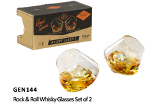 Load image into Gallery viewer, WHISKY GLASSES &amp; WHISKY CHILLERS - GIFT SET
