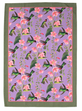 Load image into Gallery viewer, HUMMINGBIRDS TEA TOWEL
