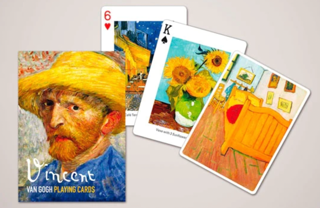 PLAYING CARDS PIATNIK - VAN GOGH