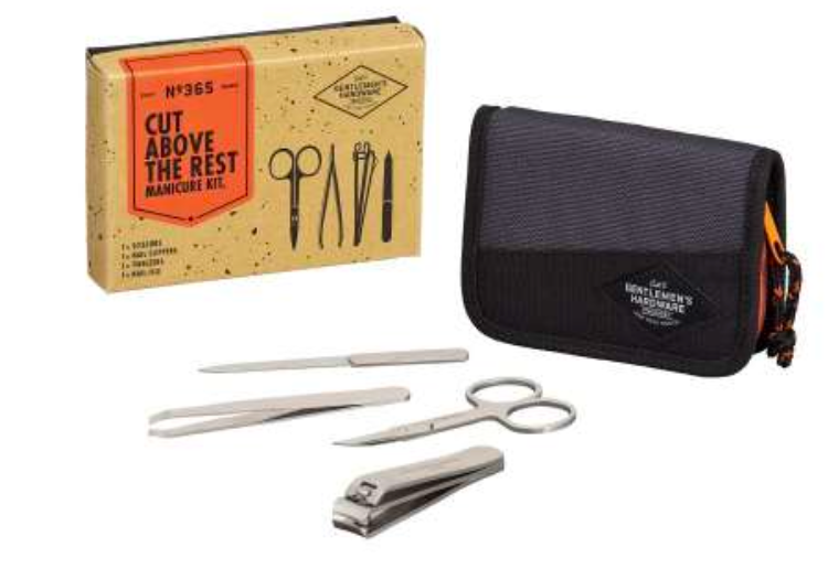 CUT ABOVE THE REST MANICURE KIT - GENTLEMEN'S HARDWARE 4PC