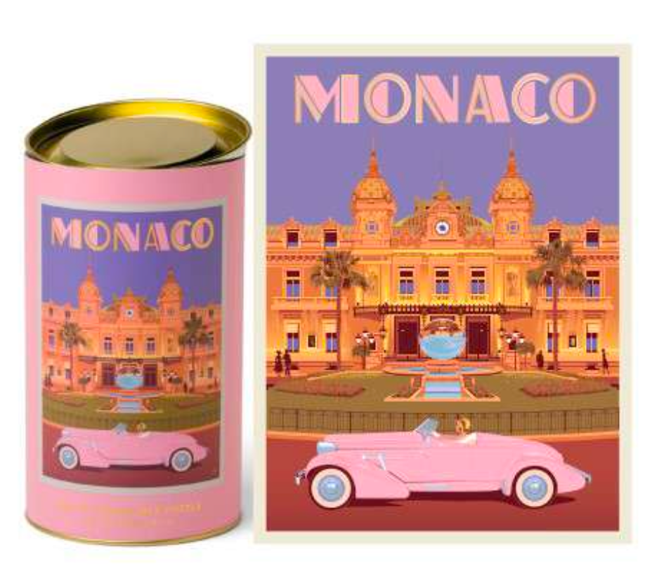 MONACO WORLD TRAVEL PUZZLE - 500PC