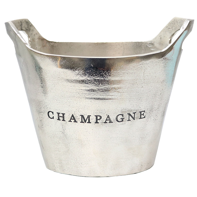 CHAMPAGNE BUCKET - RAW SILVER