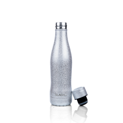 WATER BOTTLE GLACIAL 400ML - SILVER