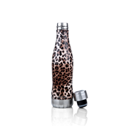 WATER BOTTLE GLACIAL 400ML - WILD LEOPARD